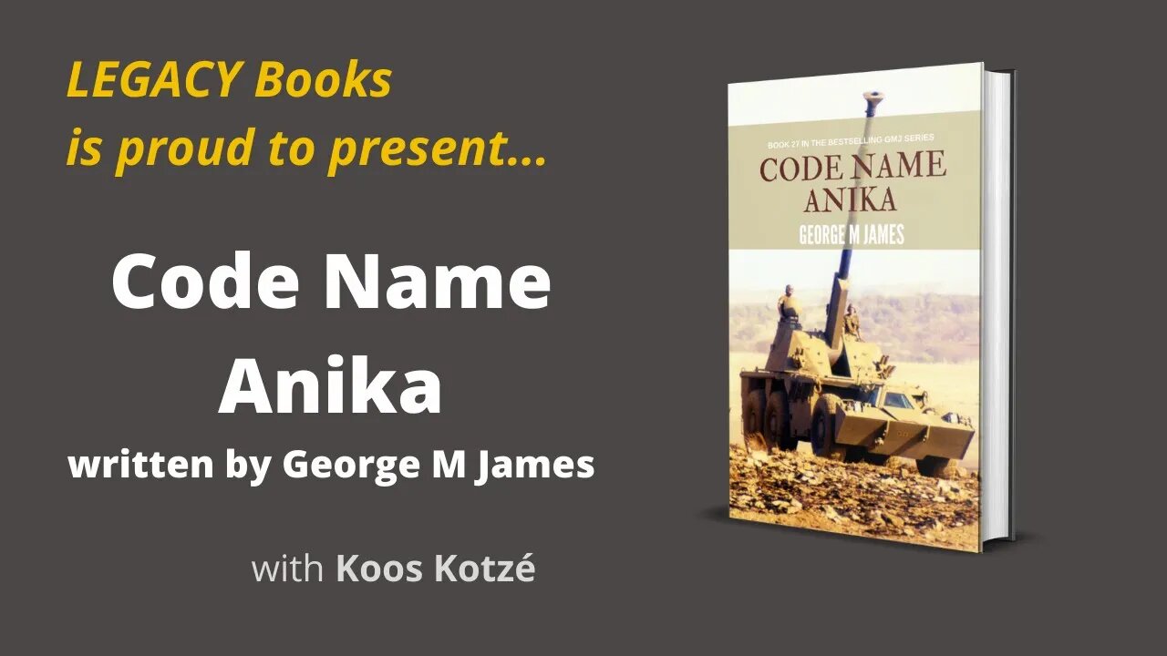 Legacy Books - Code Name Anika - George M James
