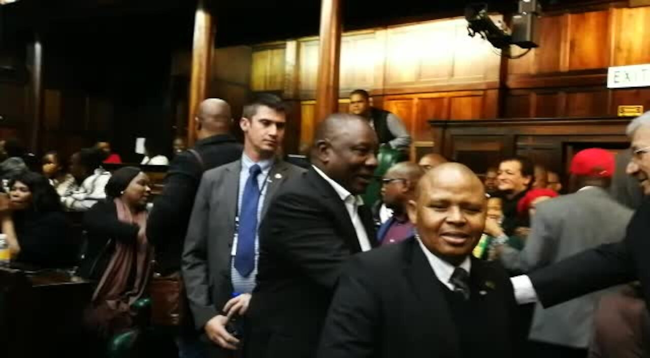 Ramaphosa registers as MP, attends first ANC caucus of 6th democratic Parliament (See)