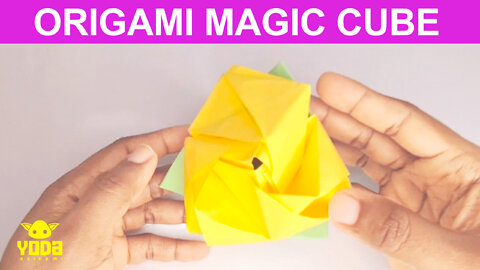 How To Make an Origami Rose Cube - Easy And Step By Step Tutorial