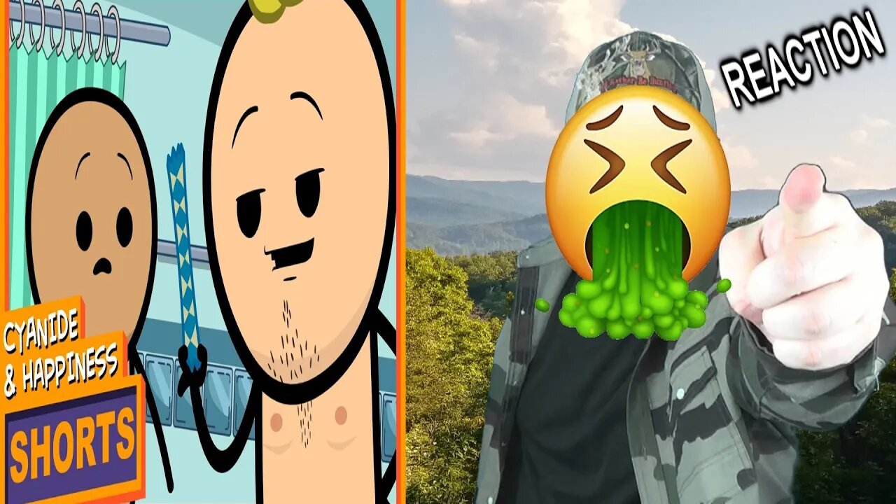 The Finger Trap - Cyanide & Happiness Shorts REACTION!!! (BBT)