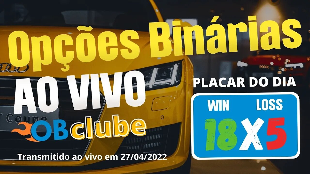 IQ OPTION E BINOMO - Operando Opções Binárias ao Vivo