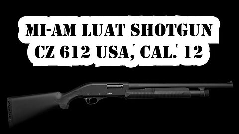 MI-AM LUAT A DOUA ARMA DE TIR - SHOTGUN CZ 612 12ga