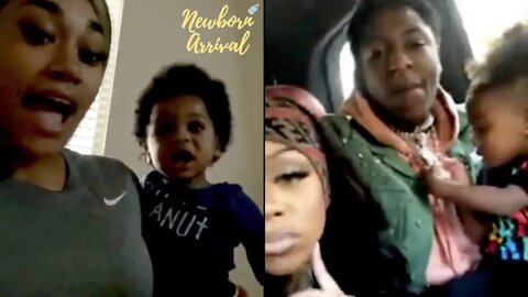 NBA Youngboy "BM" Jania Goes Live After Seeing Him With GF's Child!