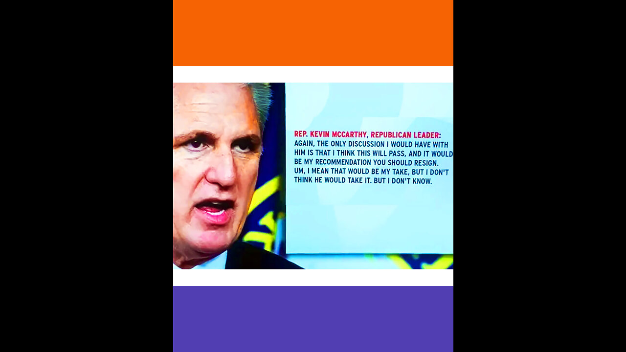 Leaked Audio of McCarthy Trashing Trump