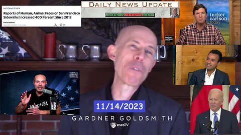 Gardner Goldsmith/mrcTV: Magic? San Fran, Dan Bongino, Tucker Carlson/Vivek Ramaswamy | E1016