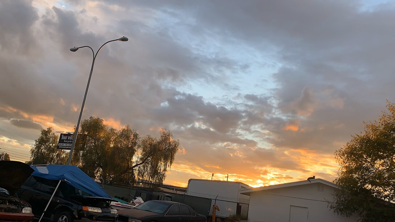 Time lapse Sunset 1/26/2024
