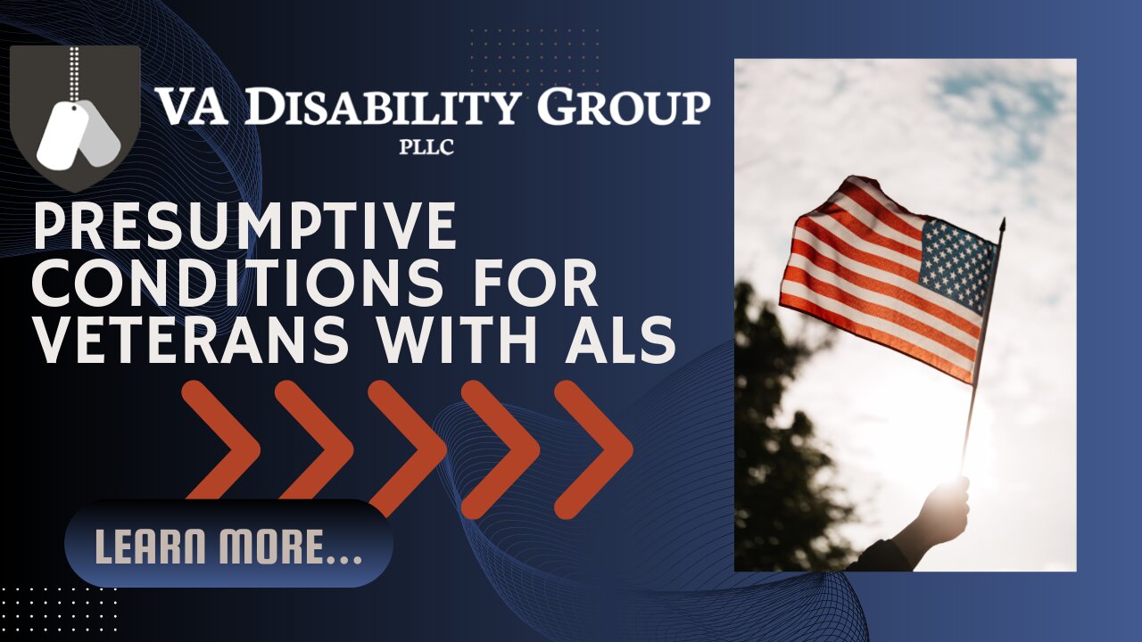 Presumptive Condition for ALS | VA Benefits