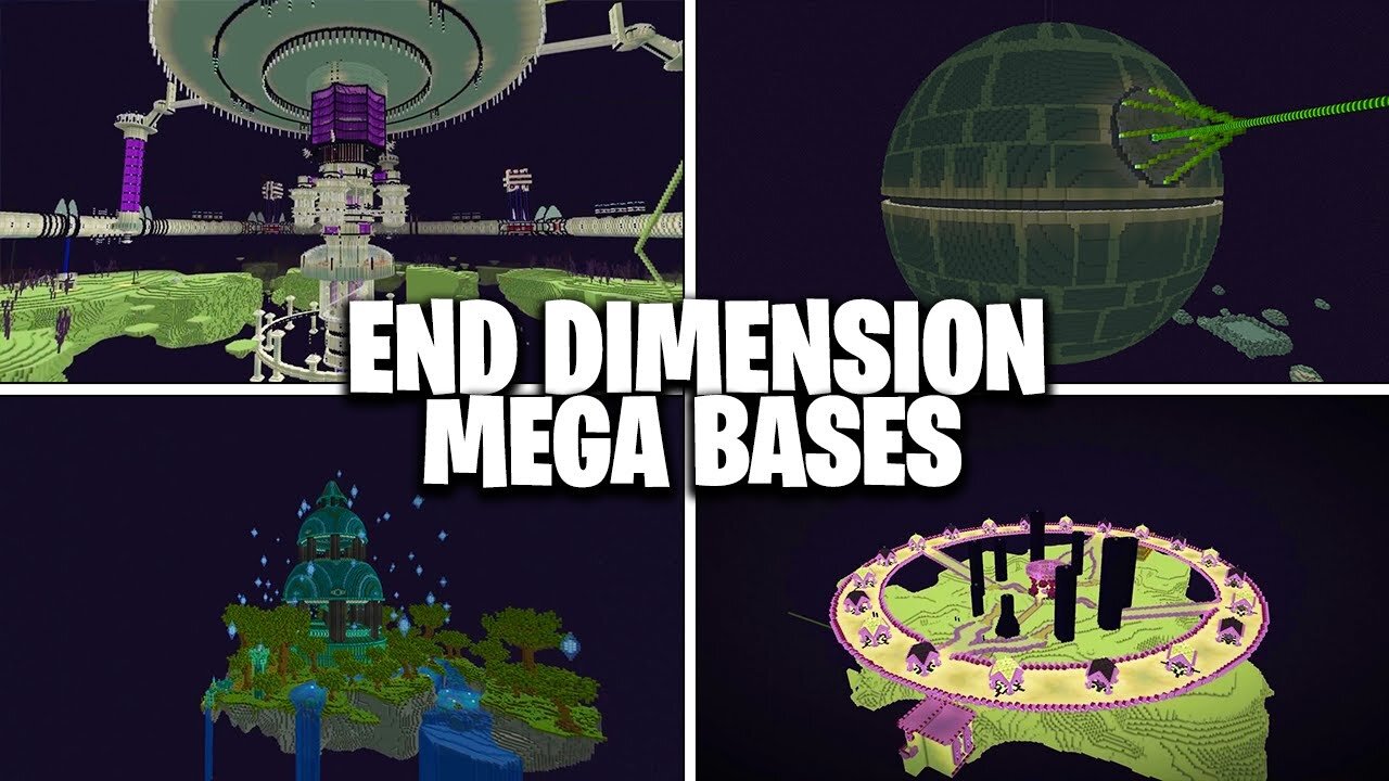 BEST End Island Transformations in Minecraft (Best End Islands)