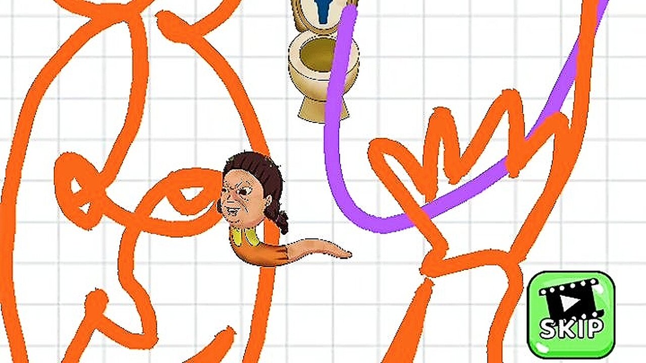 Toilet 🚽 Rush 👹 #gameplay #youtubeshorts #shorts 3