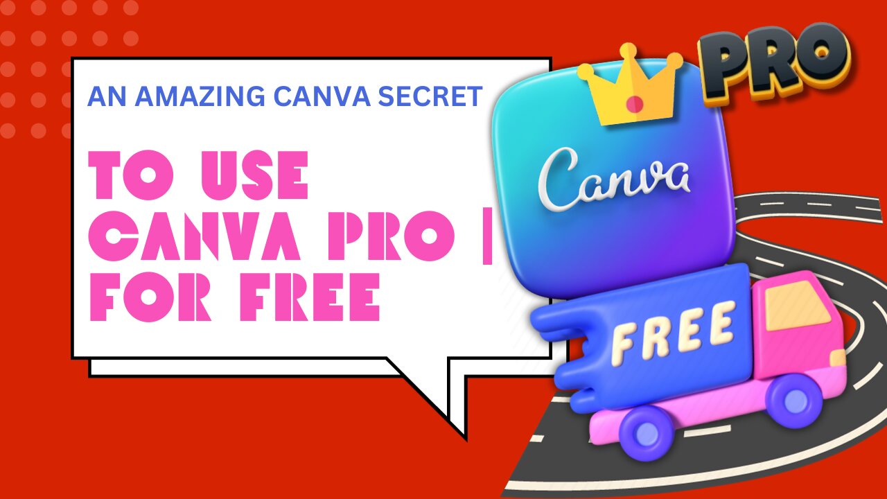 Do Designing On Canva? An Amazing Secret | To Use Canva Pro | For Free