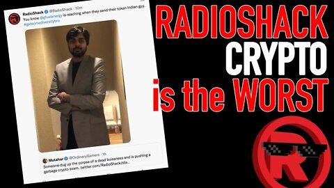 Racist Radio Shack Crypto Attacks SomeOrdinaryGamers - This is TOXIC. It's a SCAM Right?