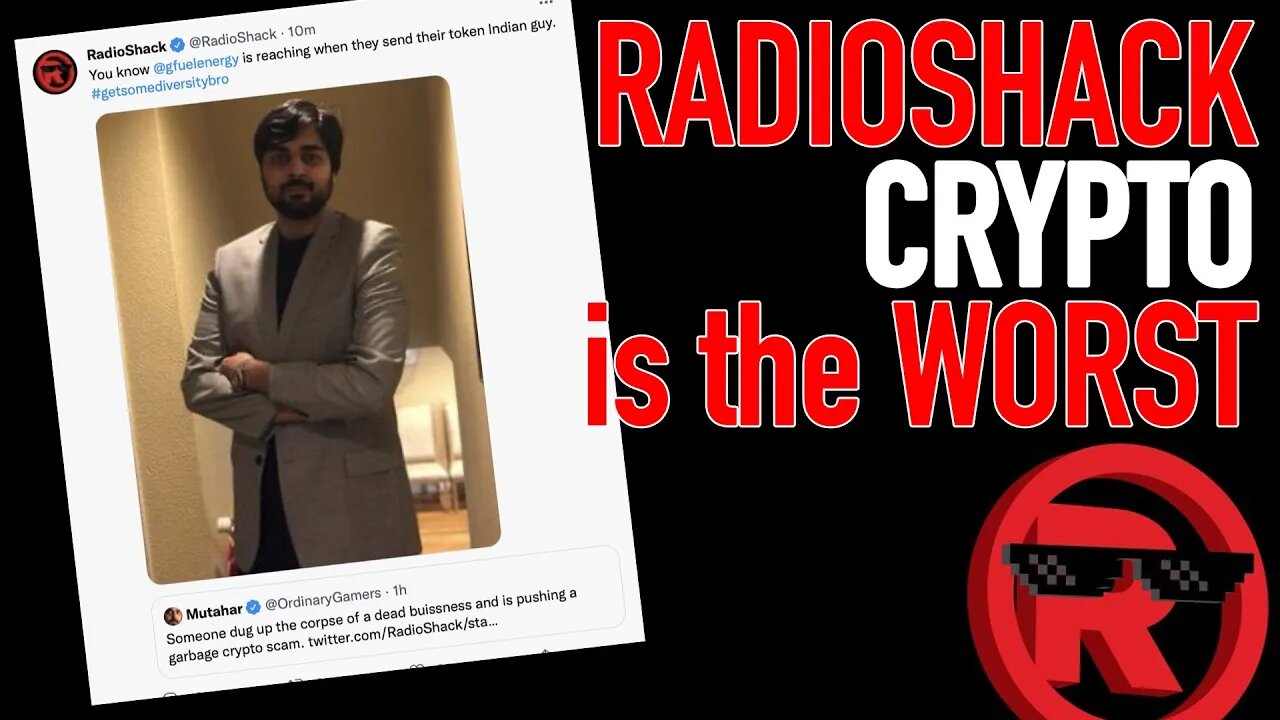 Racist Radio Shack Crypto Attacks SomeOrdinaryGamers - This is TOXIC. It's a SCAM Right?