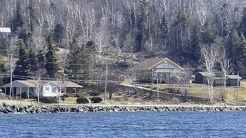 The Bras d’Or Lakes In Cape Breton Island Spring Of 2023