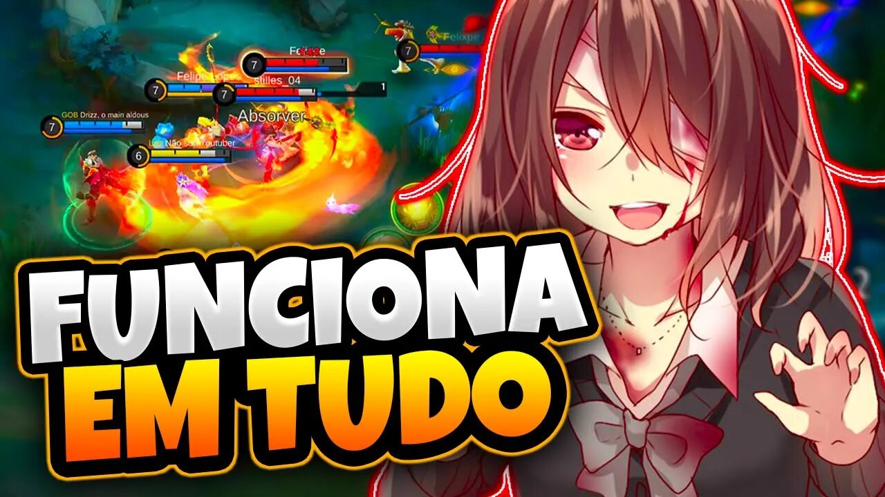 ELA É SUBESTIMADA POR MUITOS, MAS FUNCIONA LINDAMENTE | MOBILE LEGENDS