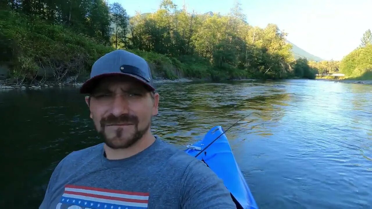 Sunset over the Stillaguamish - Tucktec Kayak and Mavic 3