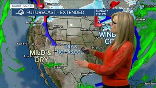 Warming up this weekend, chance for snow next week