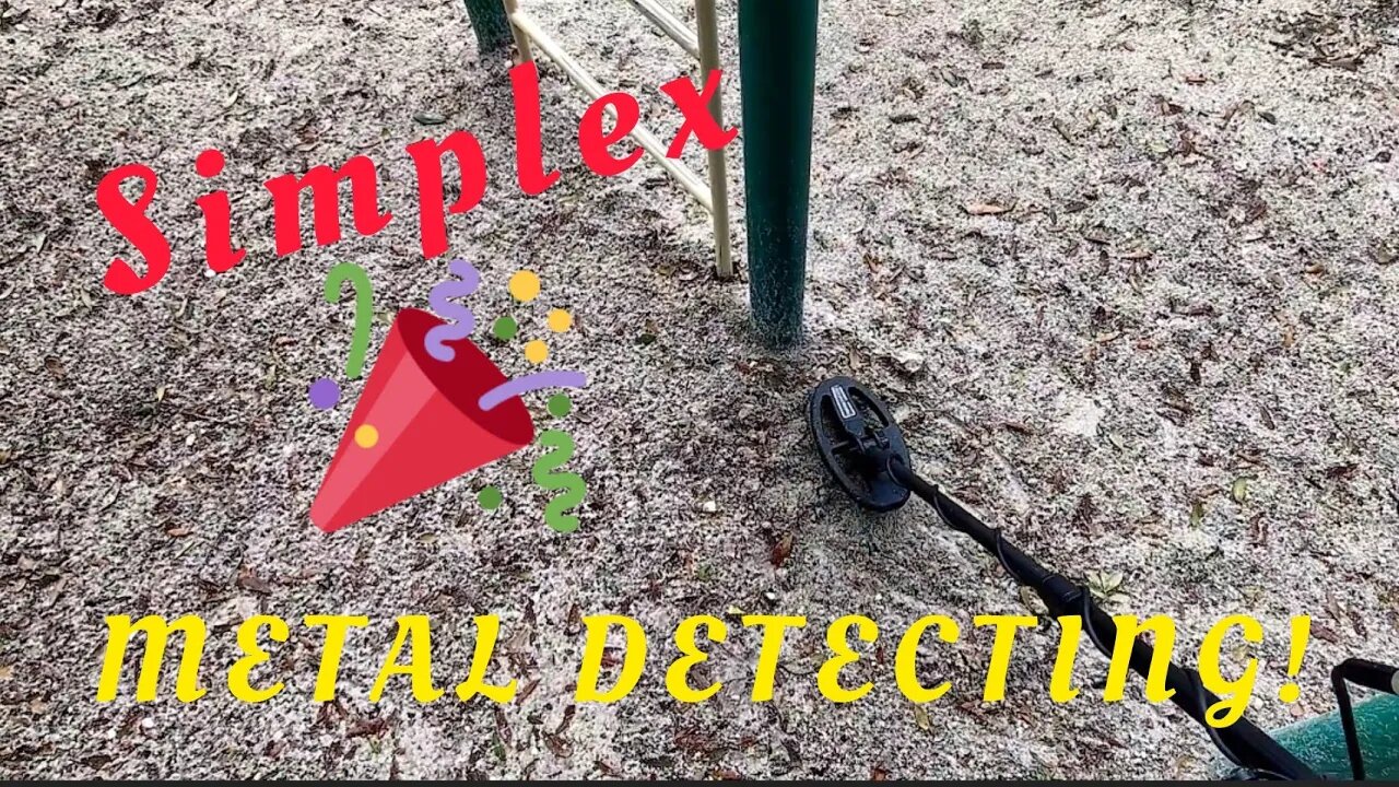 Metal Detecting Tot Lot Birthday Weekend • Search 4 Gold and Silver Treasure • Simplex • No Tools