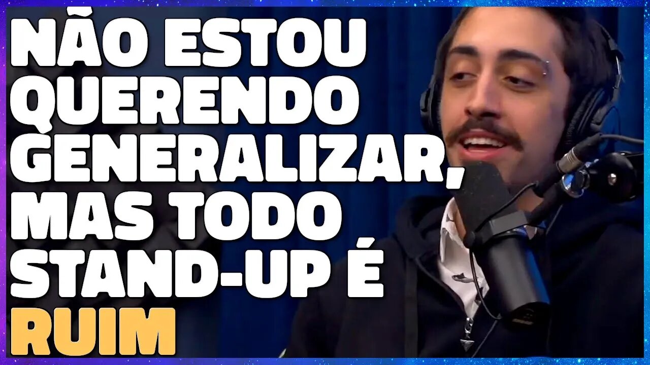 A EXPERIÊNCIA DO STAND UP É MEIO BIZARRA | CAUÊ MOURA E LUCAS INUTILISMO