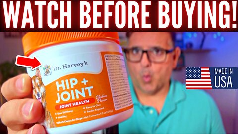 Dr. Harvey's Hip & Joint Soft Chews for Dogs - Full Review