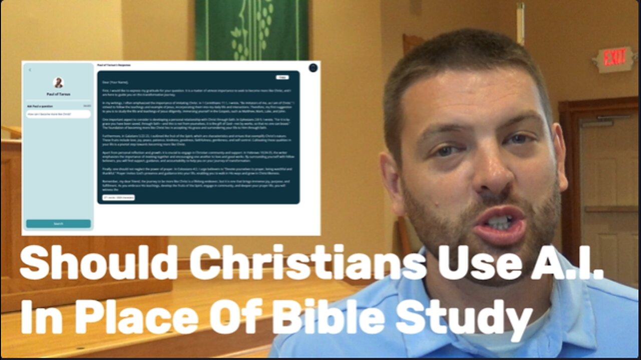 Should Christians Use A.I. in Place of Bible Study?