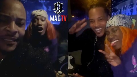 T.I. & Comedian Lauren Knight Settle Their Beef Over Dinner! 🤫