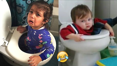 Try not to laugh while watching this funny kids videos compilation