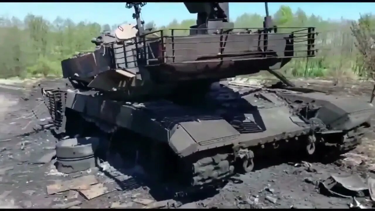 T-90M Tank Destroyed