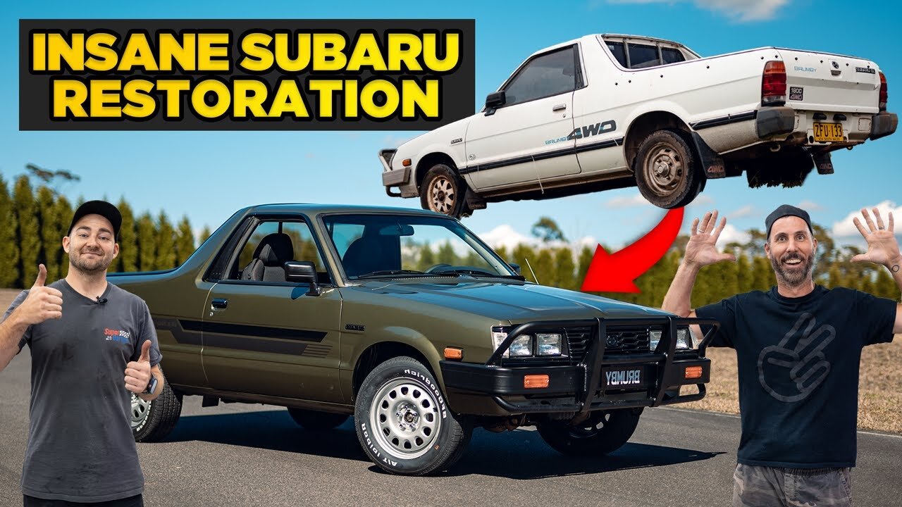 Turning a Barn Find Subaru Brumby into the Ultimate Daily Ute