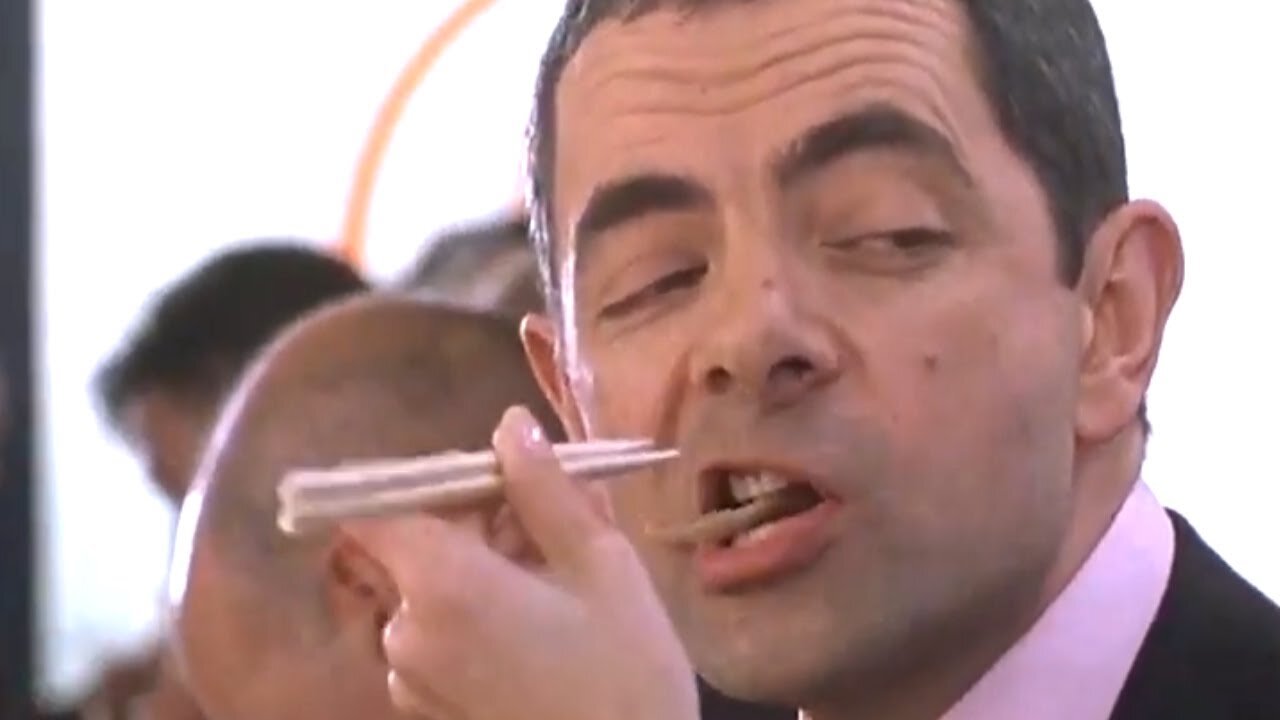 Sushi Bar | Johnny English | Funny Clip | Mr Bean Official