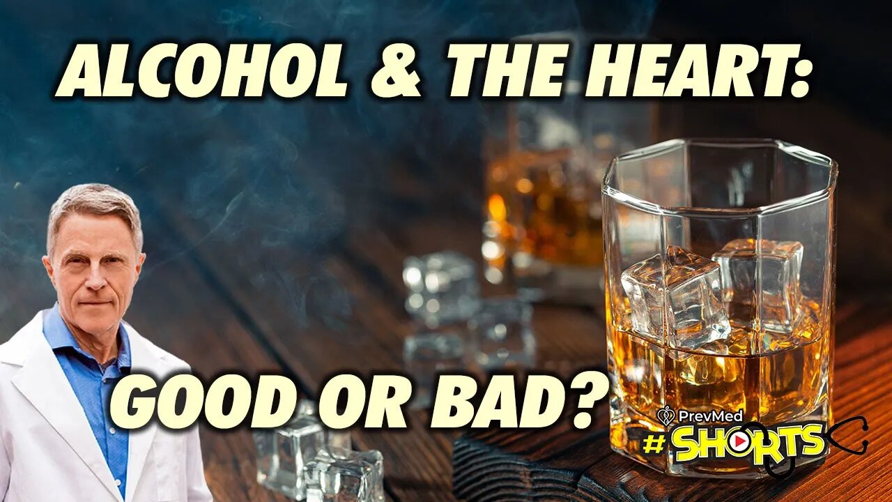 #SHORTS Alcohol & the Heart: Good or Bad?