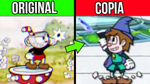 Jogo que COPIOU Cuphead ?! - Enchanted Portals #shorts