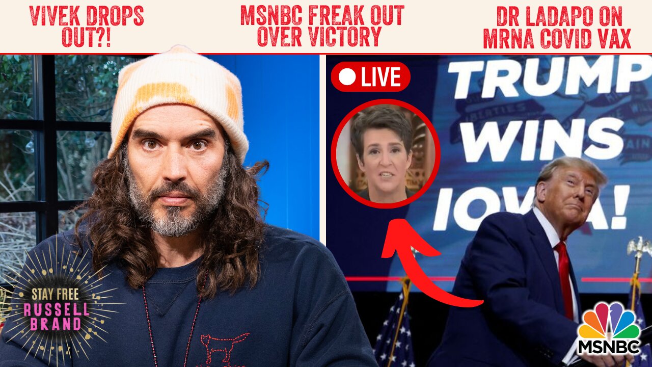 Trump’s LANDSLIDE Iowa Win - MSNBC FREAK OUT!- Stay Free #285