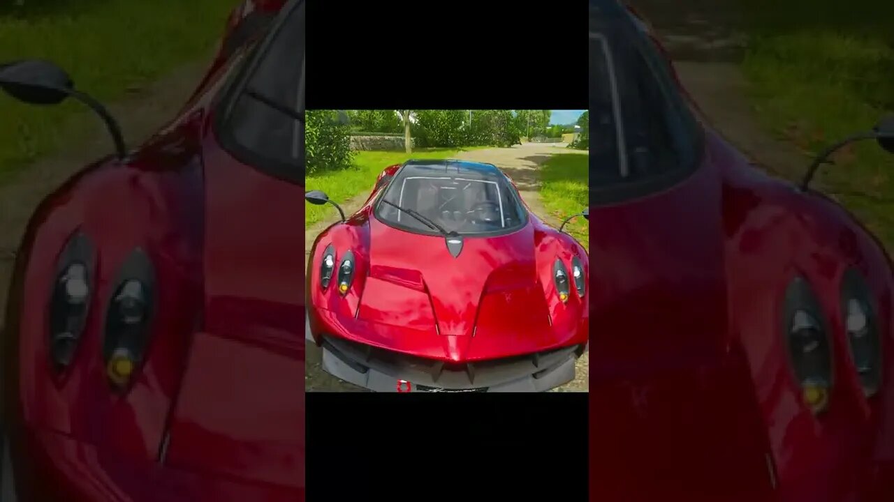 Pagani Huayra Photo Mode in Forza Horizon 4 #shorts