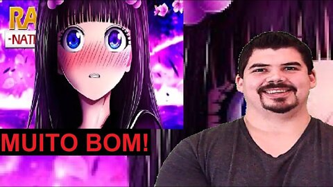 REACT RAP DA BENIO ADASHINO - ESTRELA GÊMEA SOUSEI NO ONMYOUJI NATHY - MELHOR DO MUNDO