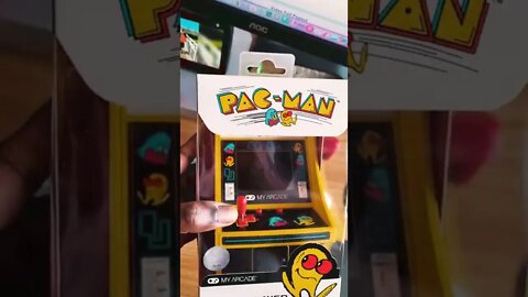 New Pacman Micro Arcade by My Arcade Review...coming soon #shorts #pacman #arcade #myarcade #gvetech