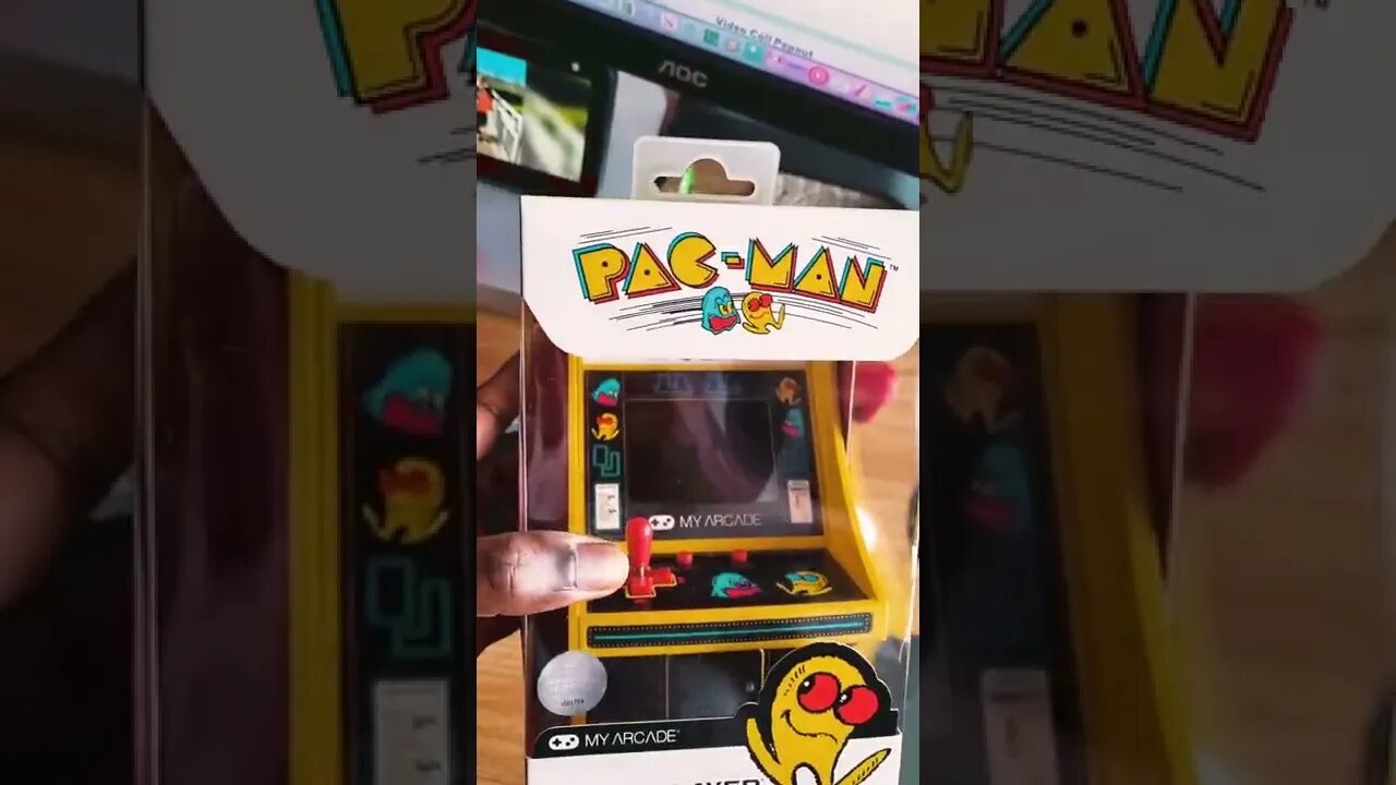 New Pacman Micro Arcade by My Arcade Review...coming soon #shorts #pacman #arcade #myarcade #gvetech