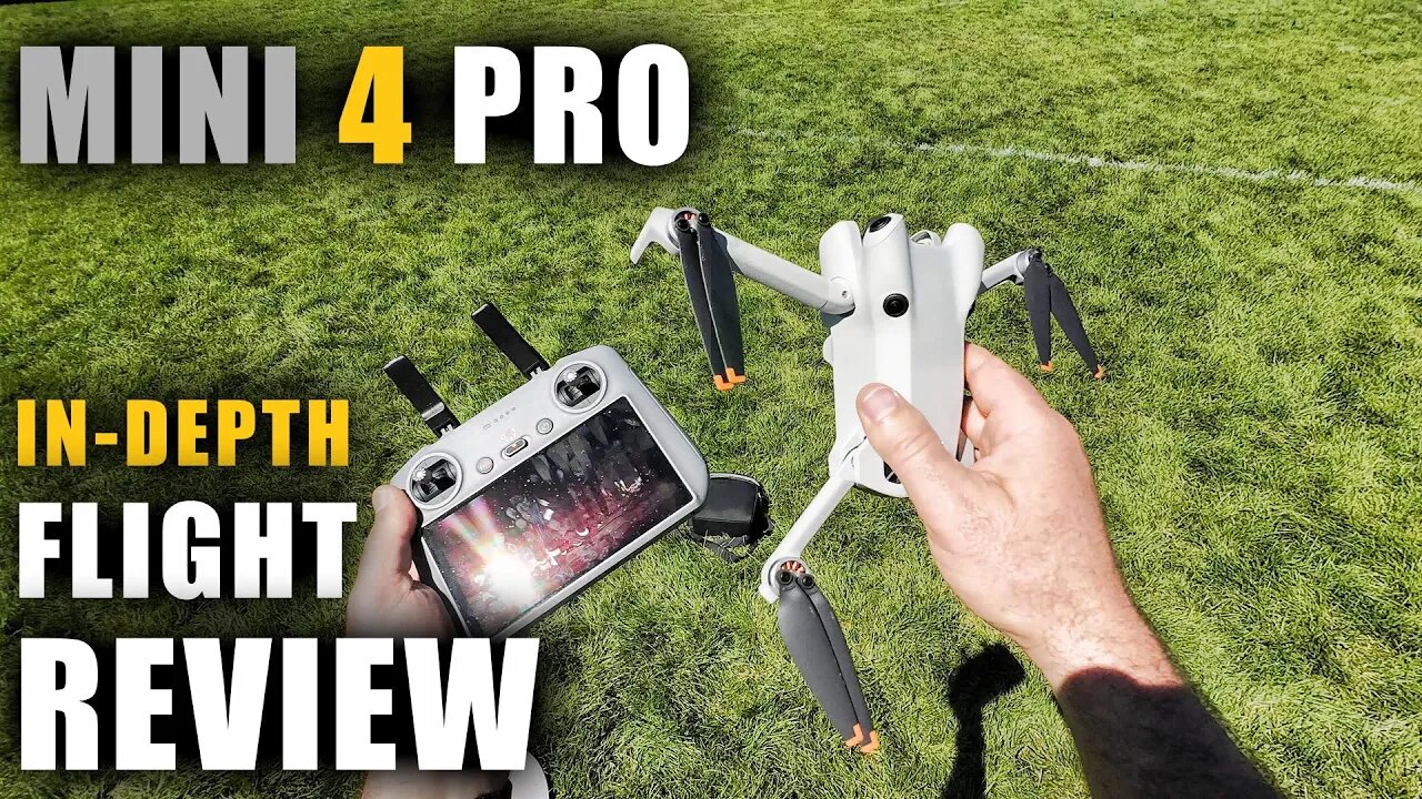 DJI MINI 4 PRO Flight Test Review IN DEPTH - EXTENDED Batteries - Fly More Combo PLUS