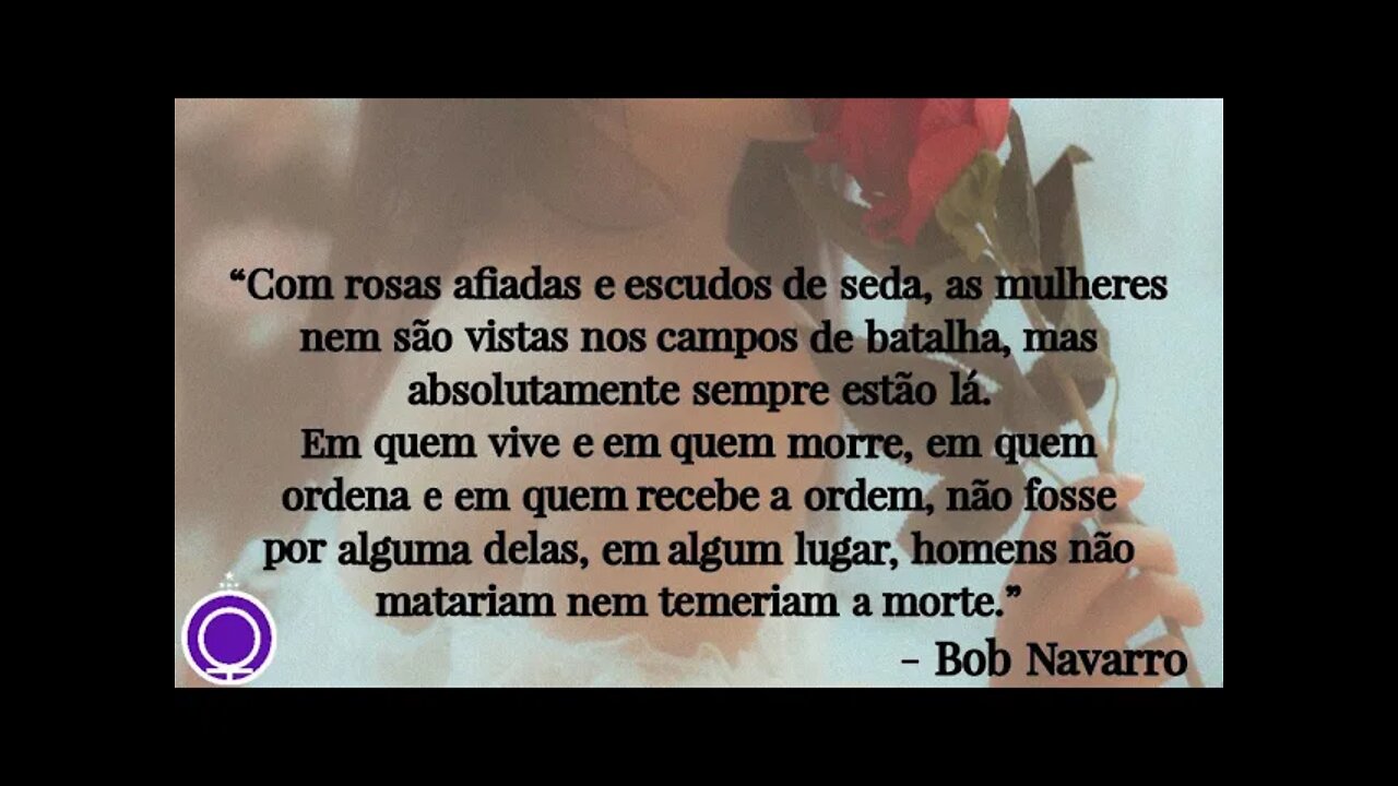 Mulher você pode salvar o mundo - Bob Navarro