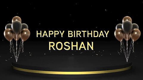 Wish you a very Happy Birthday Roshan