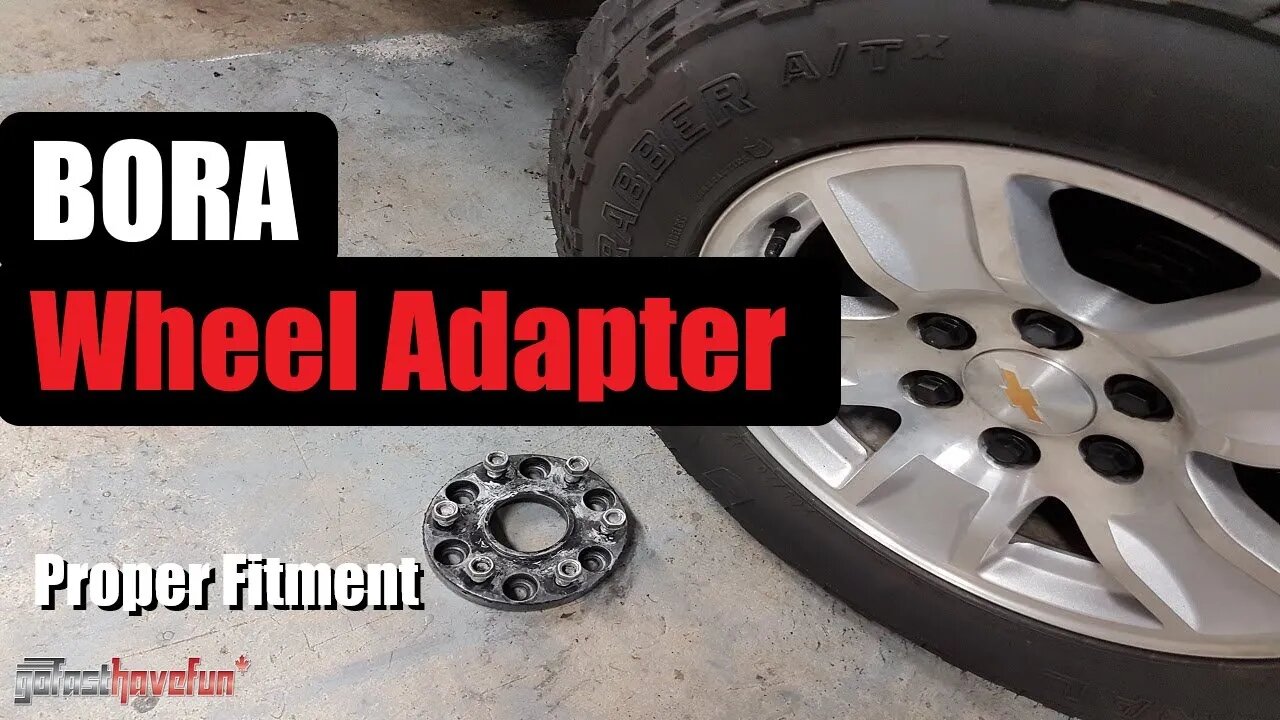 BORA Wheel Adapters (Chevy Silverado) | AnthonyJ350