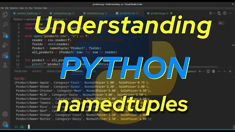 Understanding Python: namedtuples