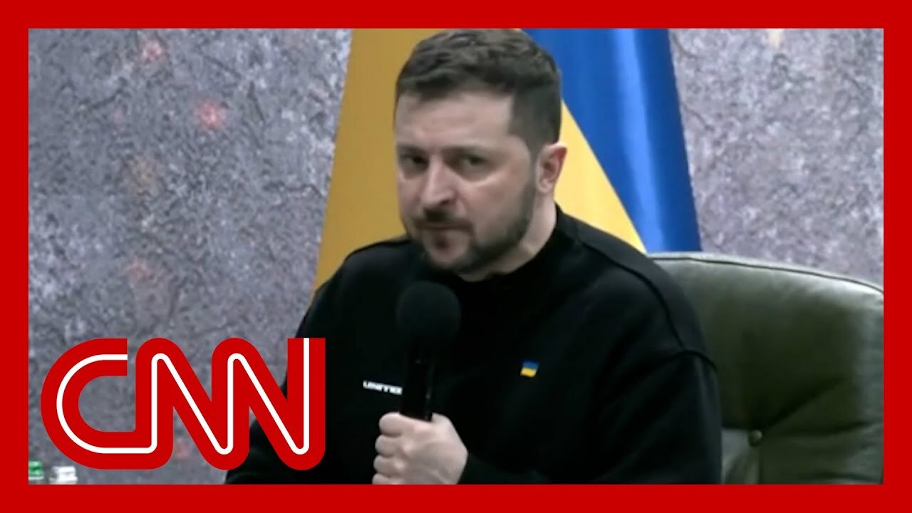 19 second video of zelensky goes viral see what was editing out