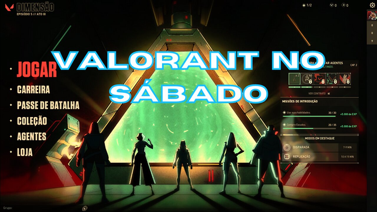 Aventura emocionante: Valorant no Sábado