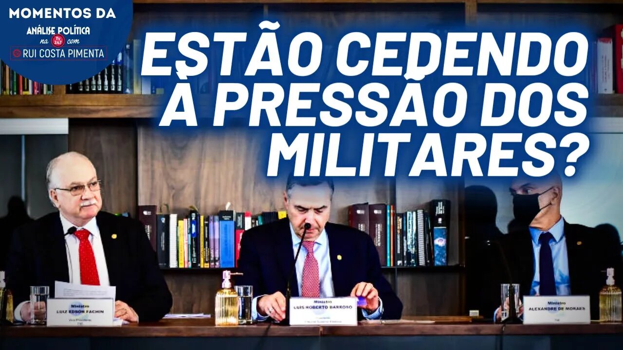 A resposta do TSE aos militares | Momentos da Análise Política na TV 247