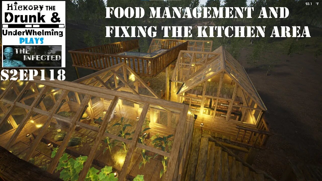 The Infected Gameplay S2EP118 Food Management and Fixing The Kitchen Area