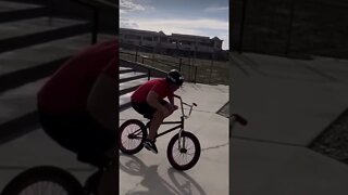 BMX vs STAIRS #short -Benjamin Staab