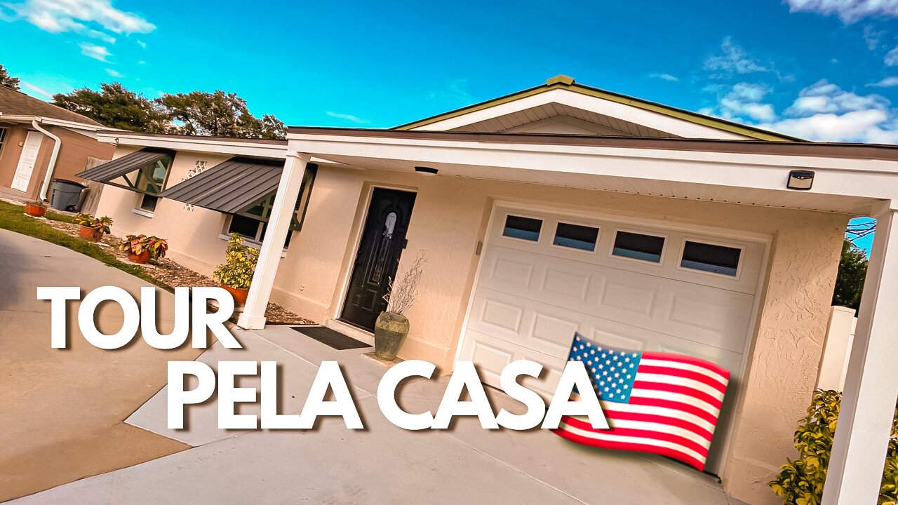 TOUR PELA NOSSA CASA NOS EUA 🇺🇸