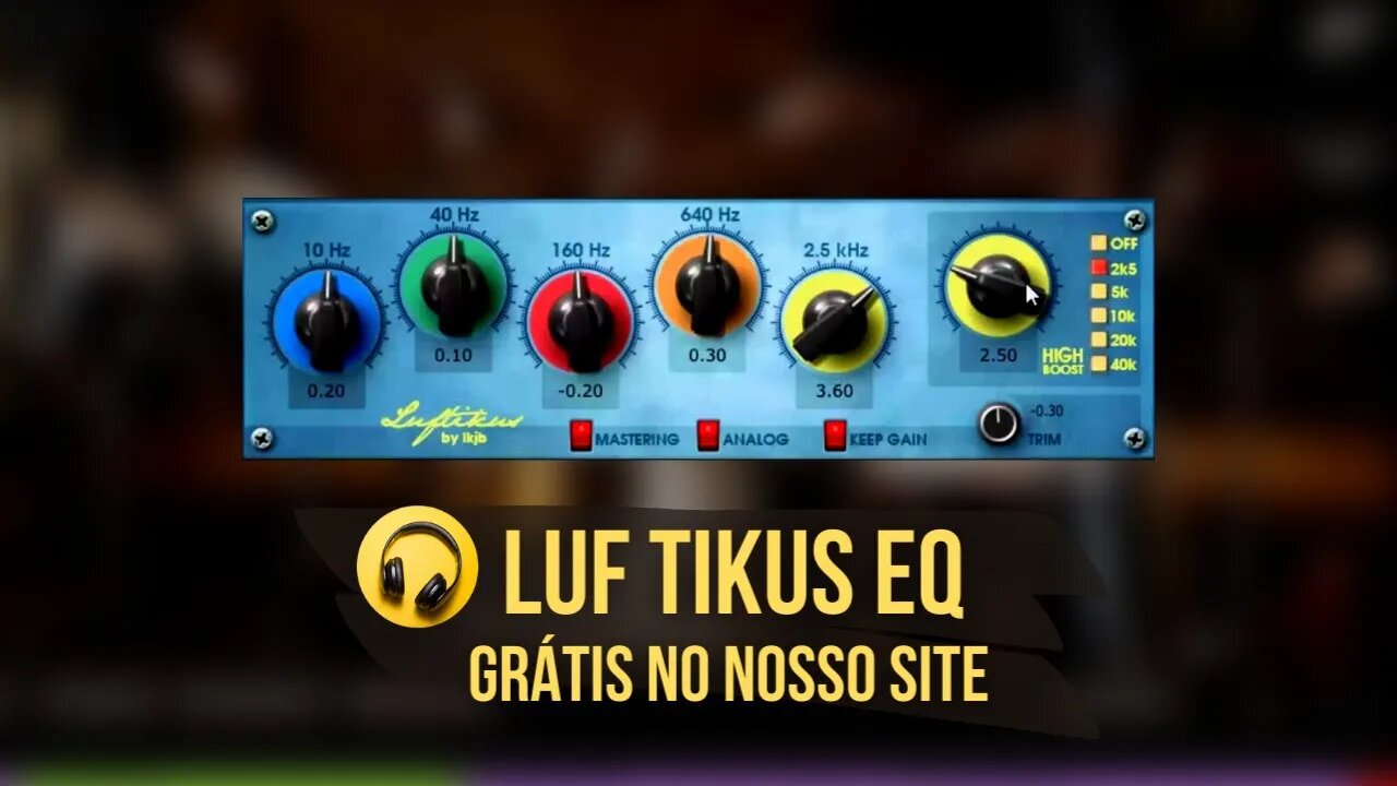 Vst Plugin Grátis Luf Tikus Equalizador