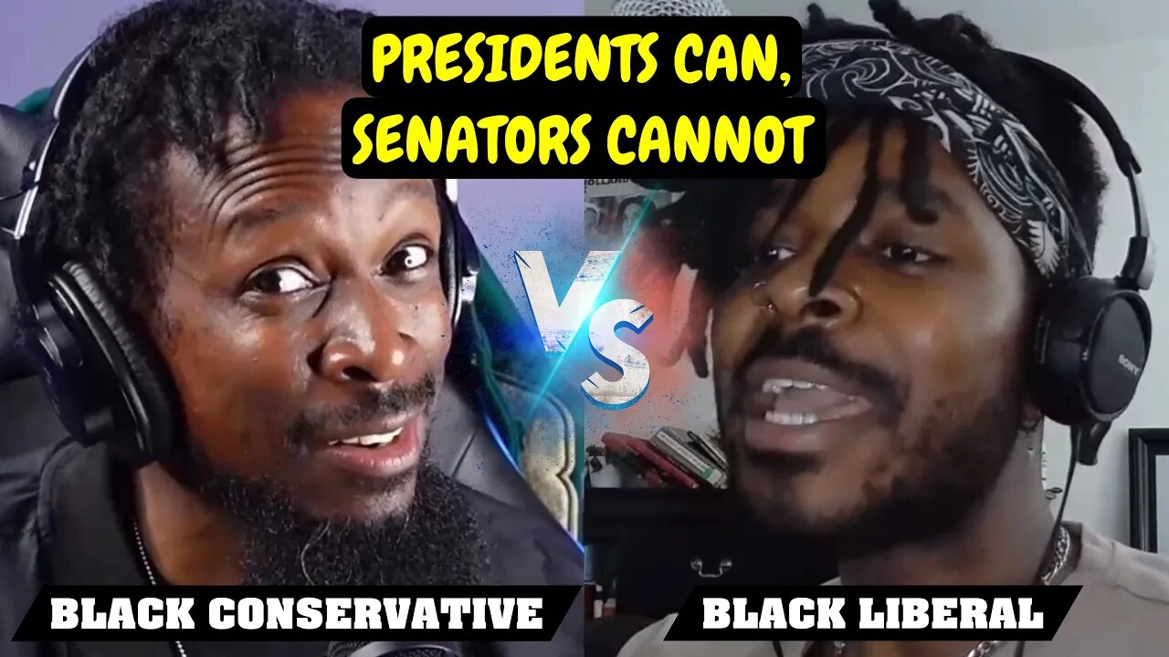 BLACK LIBERAL DEBATES VAN ON TRUMP INDICTMENTS!