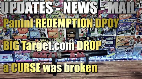 Feb. 19, 2022 | BIG Target Online Drop, Panini Redemption Received, Pokemon and a Curse is Broken!